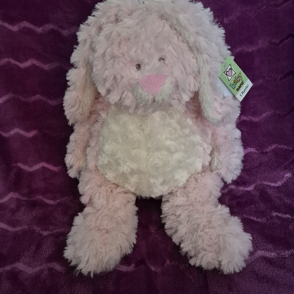 GANZ Baby Bellifuls Pink Plush Bunny Rabbit With Rattle - Picture 2 of 7